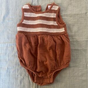 Cat&Jack crochet romper